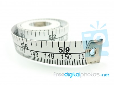 Measuring Tape Stock Photo