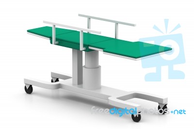 Medical Bed Stock Image