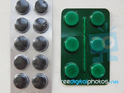 Medical Drugs, Products Tools Health, Care The Disease  Stock Photo