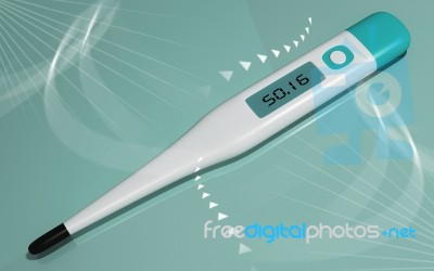 Medical Thermometer Stock Image