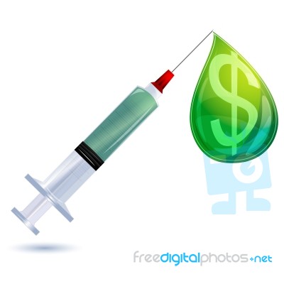 Medical Injection Stock Image