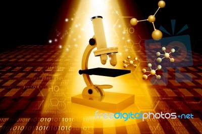 Medical Or Chemistry Science Stock Image