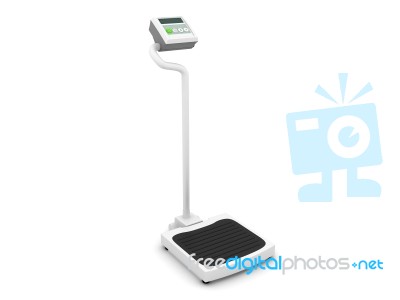 Medical Scale Stock Image