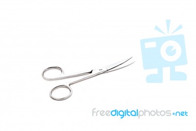 Medical Scissors Stock Photo