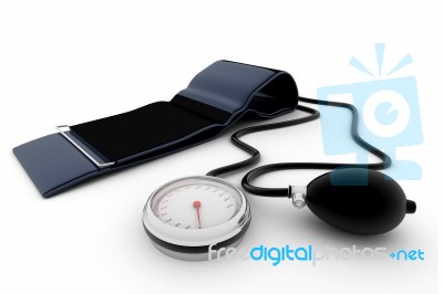 Medical Sphygmomanometer Stock Image