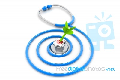 Medical Target Stock Image