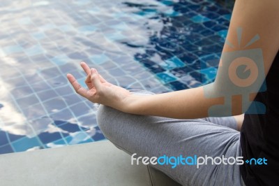 Meditation Stock Photo