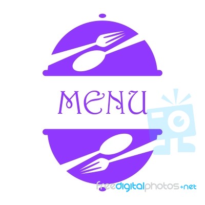 Menu Stock Image