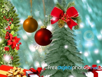 Merry Christmas Stock Image