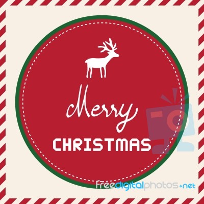 Merry Christmas Greeting Card49 Stock Image