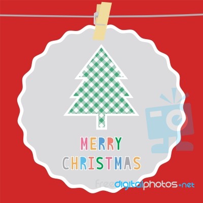 Merry Christmas Greeting Card51 Stock Image