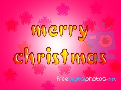 Merry Christmas3 Stock Image