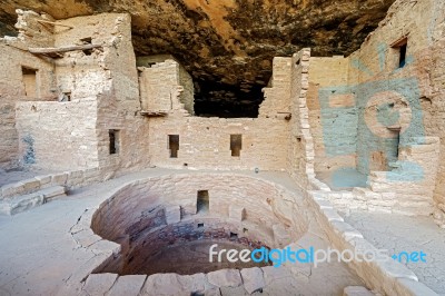 Mesa Verde National Park In Colorado, Usa Stock Photo