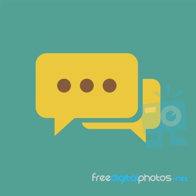 Message Icon  Illustration Stock Image