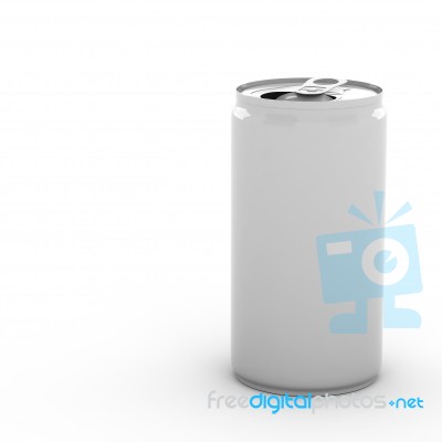 Metal Aluminum Beverage Drink Can Stock Image