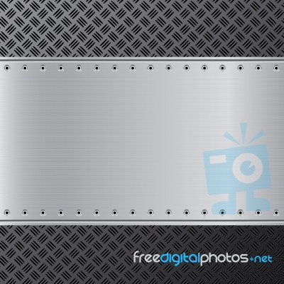 Metal Background. Black And Silver Steel Background. Abstract Background Stock Image