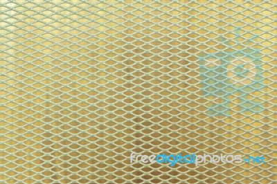 Metal Sieve Texture Stock Photo