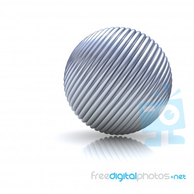 Metal Sphere Stock Image