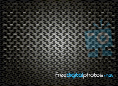 Metallic Steel Pattern Stock Image