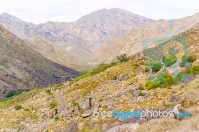 Michell's Pass In Western Cape, South Africa Stock Photo