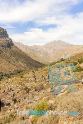 Michell's Pass In Western Cape, South Africa Stock Photo