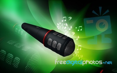 Microphone Stock Image