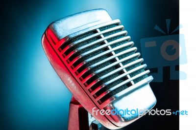 Microphone Stock Photo