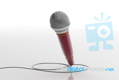 Microphone Stock Image