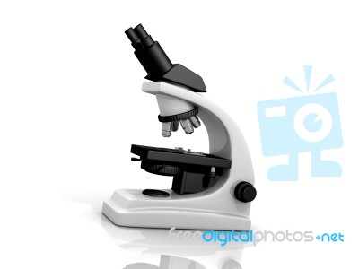 Microscope Stock Image