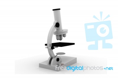 Microscope Stock Image