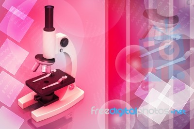 Microscope Stock Image