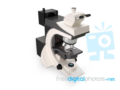 Microscope Stock Image