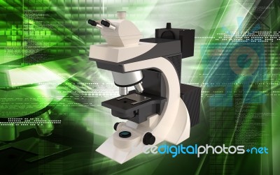 Microscope Stock Image