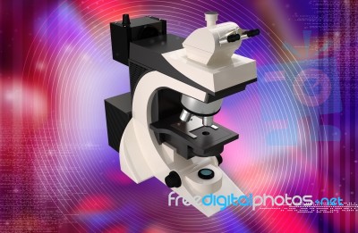 Microscope Stock Image