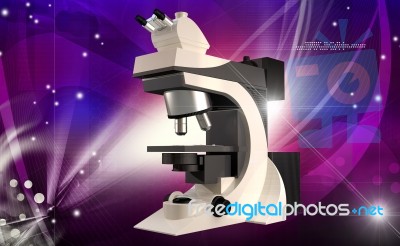 Microscope Stock Image