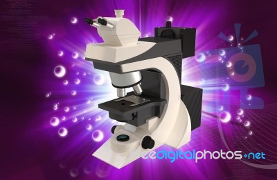 Microscope Stock Image