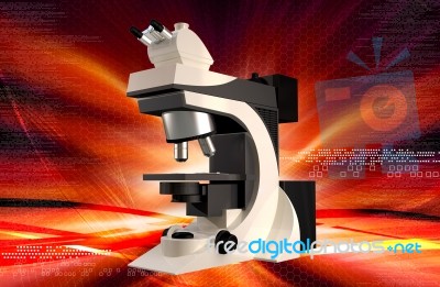 Microscope Stock Image