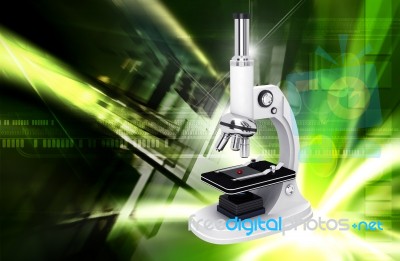 Microscope Stock Image