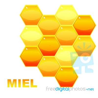 Miel Stock Image