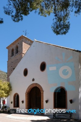 Mijas, Andalucia/spain - July 3 : Church Of The Immaculate Conce… Stock Photo