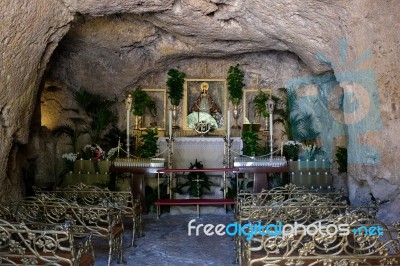 Mijas, Andalucia/spain - July 3 : Sanctuary Of The Virgin De La Stock Photo