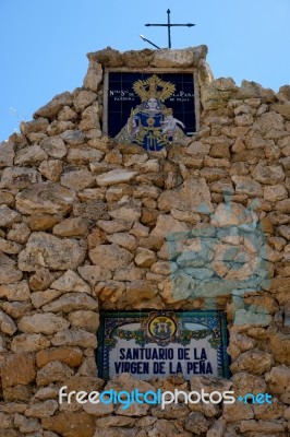 Mijas, Andalucia/spain - July 3 : Sanctuary Of The Virgin De La Stock Photo