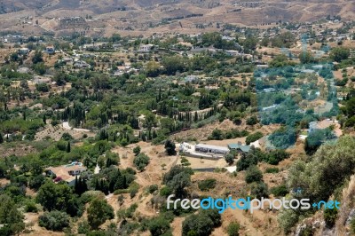 Mijas, Andalucia/spain - July 3 : View From Mijas In  Andalucia Stock Photo