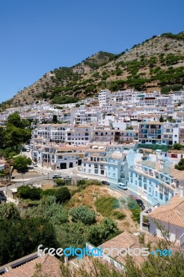 Mijas, Andalucia/spain - July 3 : View From Mijas In  Andalucia Stock Photo