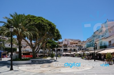 Mijas, Andalucia/spain - July 3 : View Of Mijas Andalucia Spain Stock Photo