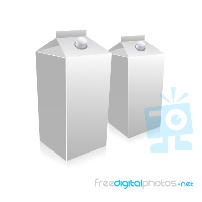 Milk Carton Stock Image