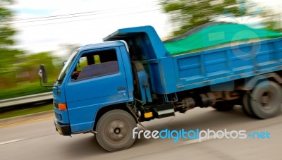 Mini Truck Stock Photo