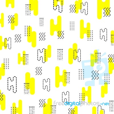 Minimal Hipster Pattern Stock Image