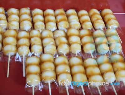 Mitarashi Dango Stock Photo