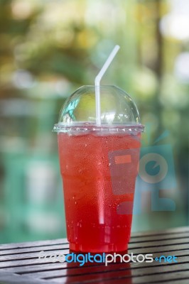 Mix Berry Soda Stock Photo